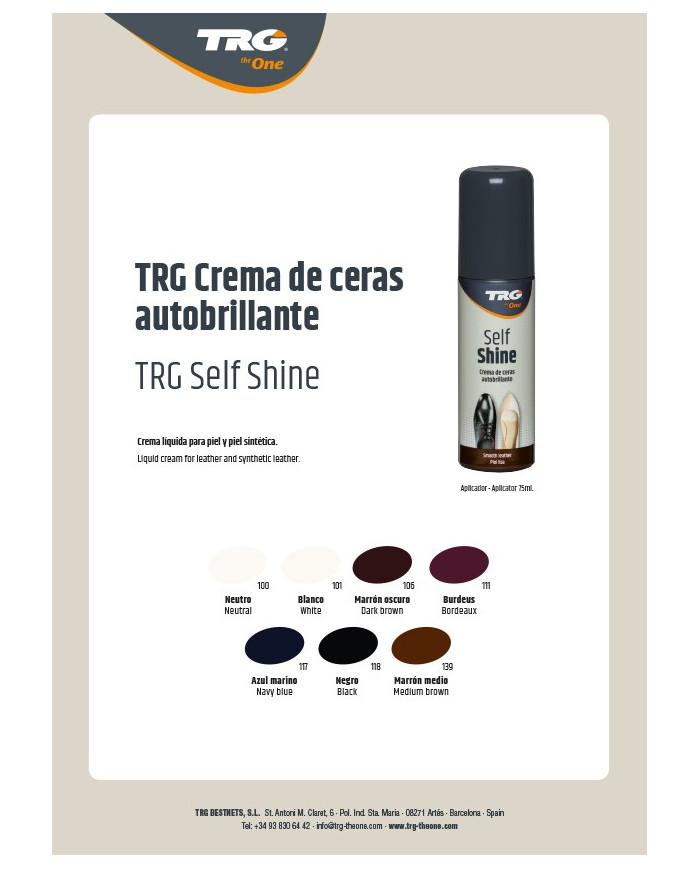 TRG Self Shine 75 ml Pasta Nabłyszczająca