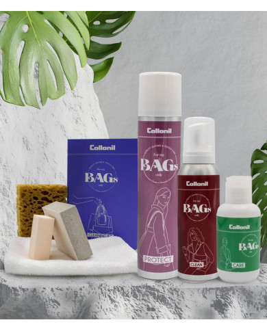 Collonil For My Bags Only Cleaning Kit Zestaw Do Pielęgnacji Torebek Skórzanych