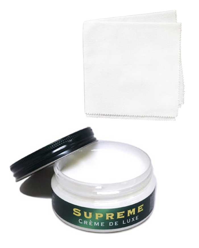 Collonil 1909  De Luxe Zestaw Do Pielęgnacji Skóry Gładkiej Ze Szmatką