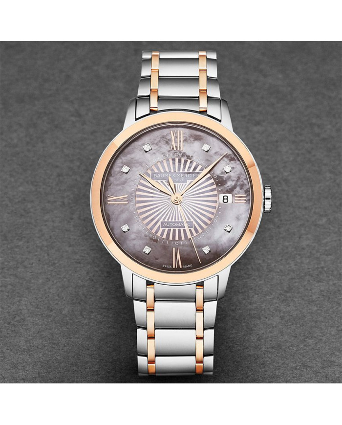 Baume & Mercier - Classima Diamonds 18K M0A10297-57494 Zegarek Damski