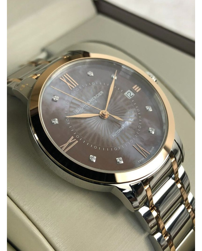 Baume & Mercier - Classima Diamonds 18K M0A10297-57494 Zegarek Damski