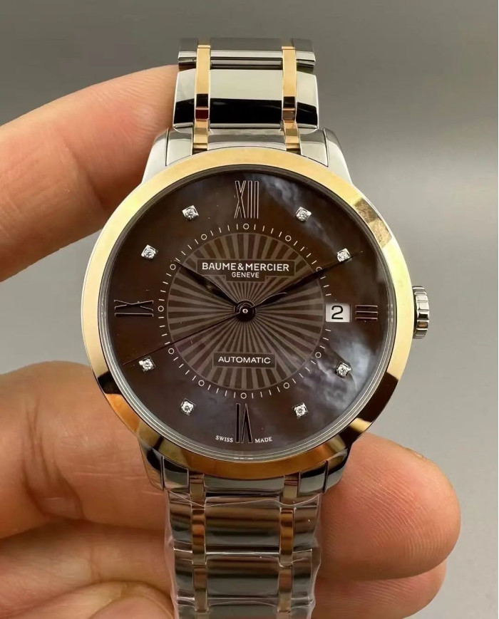 Baume & Mercier - Classima Diamonds 18K M0A10297-57494 Zegarek Damski