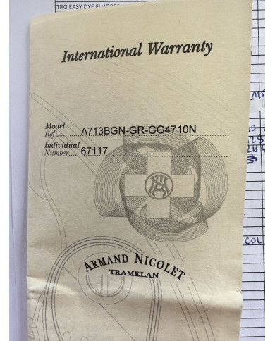 Armand Nicolet Melrose Collection SH5 67117 Zegarek Męski