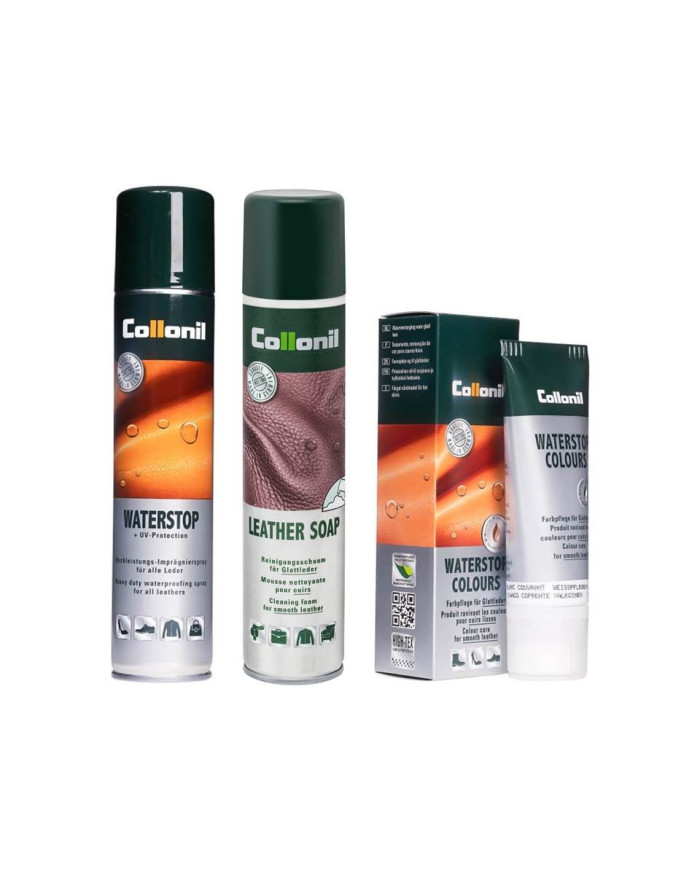 Collonil Zestaw Do Pielęgnacji Obuwia Ze Skóry Gładkiej Mały
